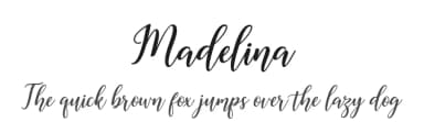 Madelina by Amarlettering - Takiy — Script Handwritten Font — thumbnail 1