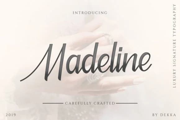 Madeline Font by Trim Studio by Trim Studio — Script Handwritten Font