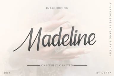 Madeline Font by Trim Studio by Trim Studio — Script Handwritten Font — thumbnail 1