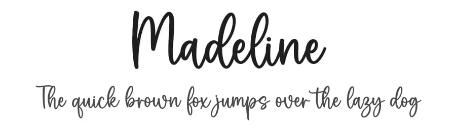 Madeline by Nirmala Creative — Script Handwritten Font