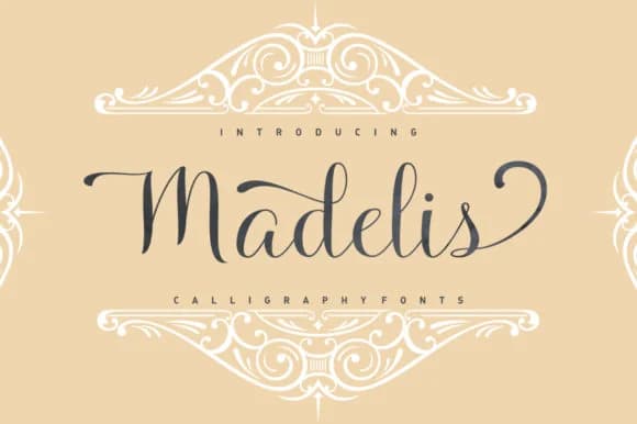 Madelis Script Font by Stripes Studio — Script Handwritten Font