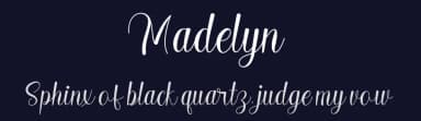 Madelyn by Fanastudio — Script Handwritten Font — thumbnail 2