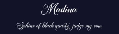Madina by Ghuroba Studio — Script Handwritten Font — thumbnail 2