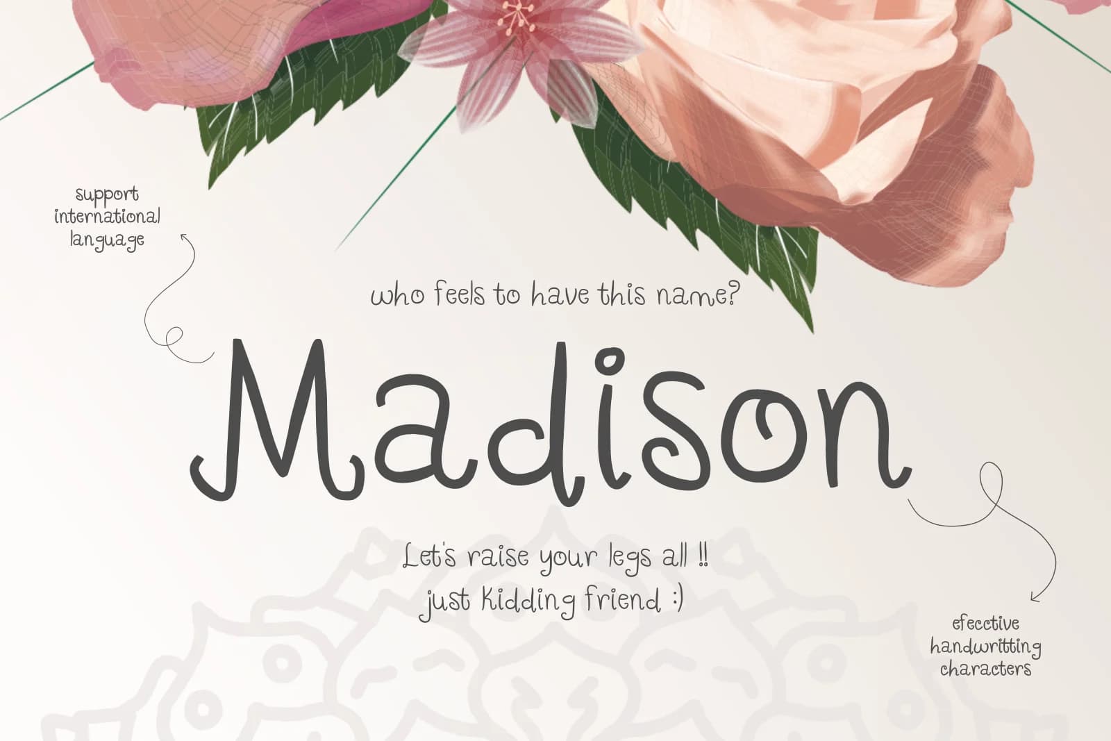 Madison Font by Graphicfresh — Script Handwritten Font
