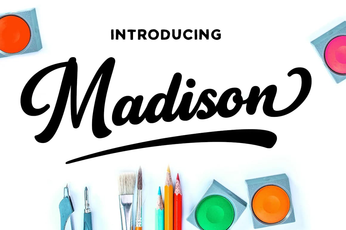 Madison Font by Silhouette America, Inc. by Silhouette America, Inc. — Script Handwritten Font