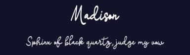 Madison by Mr Letters — Script Handwritten Font — thumbnail 2