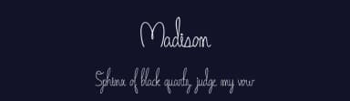 Madison by Designs by Brielle — Script Handwritten Font — thumbnail 2