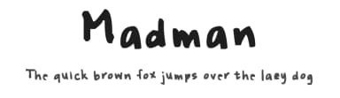 Madman by FontPanda — Script Handwritten Font — thumbnail 1