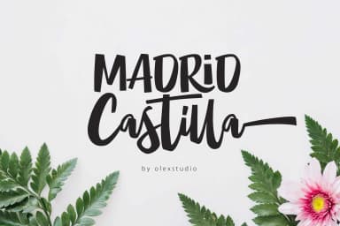 MADRID Castilla Font by Olexstudio — Script Handwritten Font — thumbnail 1
