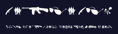 Mafia Mix by Woodcutter — Dingbats Font — thumbnail 2