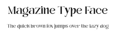 Magazine Type Face by Invitara — Serif Font — thumbnail 1
