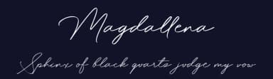 Magdallena by Bluestype Studio — Script Handwritten Font — thumbnail 2