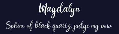 Magdalyn by Creatype Studio — Script Handwritten Font — thumbnail 2