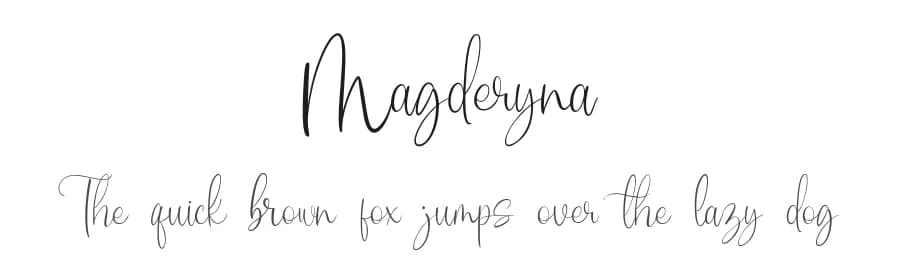 Magderyna by Alpaprana Studio — Script Handwritten Font