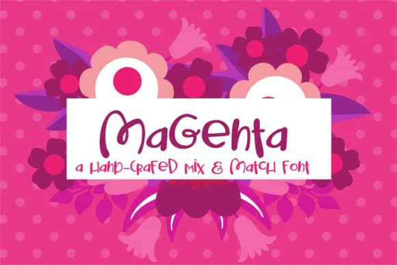 Magenta Font by Illustration Ink — Script Handwritten Font
