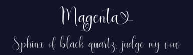 Magenta by Fanastudio — Script Handwritten Font — thumbnail 2