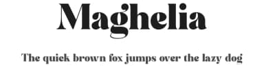 Maghelia by RantautypeStudio — Serif Font — thumbnail 1