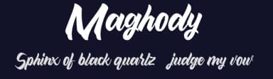 Maghody by Creatype Studio — Script Handwritten Font — thumbnail 2