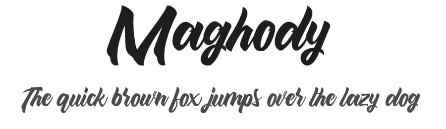 Maghody by Creatype Studio — Script Handwritten Font