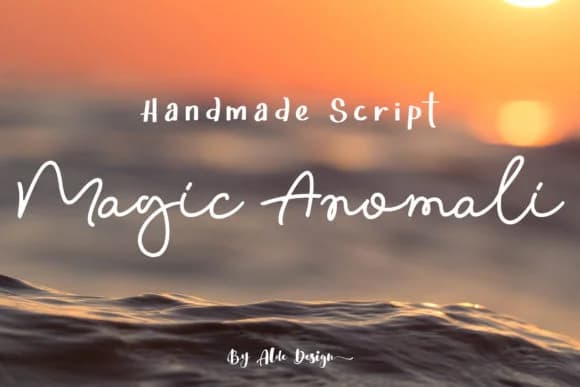 Magic Anomali Font by aldedesign — Script Handwritten Font