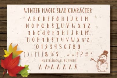 Magic Winter Trio Font by Almeera Studio — Script Handwritten Font — thumbnail 7