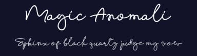 Magic Anomali by aldedesign — Script Handwritten Font — thumbnail 2
