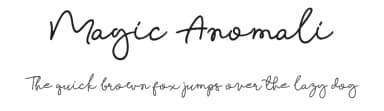 Magic Anomali by aldedesign — Script Handwritten Font — thumbnail 1