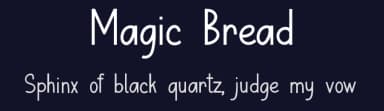 Magic Bread by Qwrtype Foundry — Script Handwritten Font — thumbnail 2