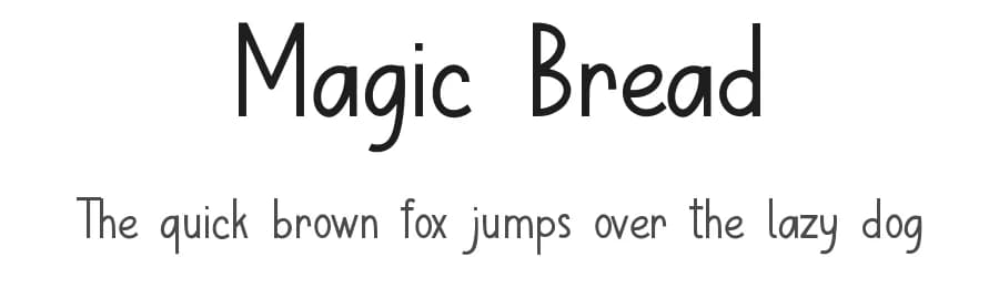 Magic Bread by Qwrtype Foundry — Script Handwritten Font