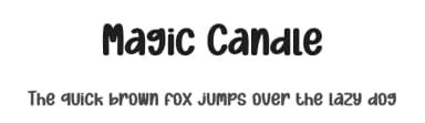 Magic Candle by Scratchones — Script Handwritten Font — thumbnail 1
