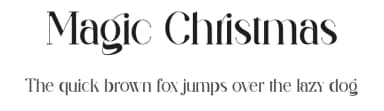 Magic Christmas by Rian Dryana — Serif Font — thumbnail 1