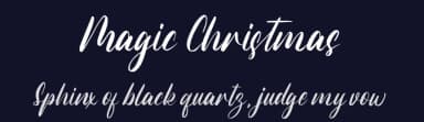 Magic Christmas by FatmaStudio — Script Handwritten Font — thumbnail 2