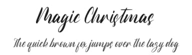 Magic Christmas by FatmaStudio — Script Handwritten Font — thumbnail 1