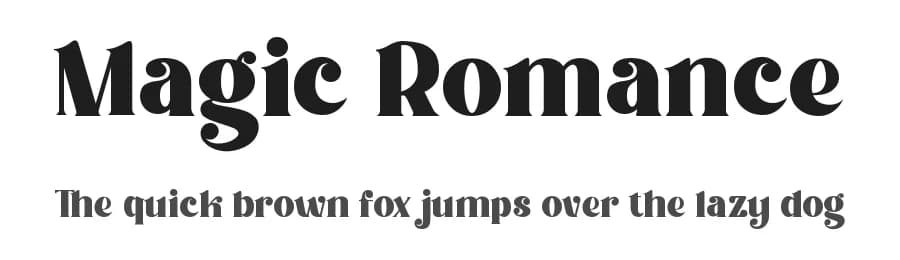 Magic Romance by Zeenesia Studio — Serif Font