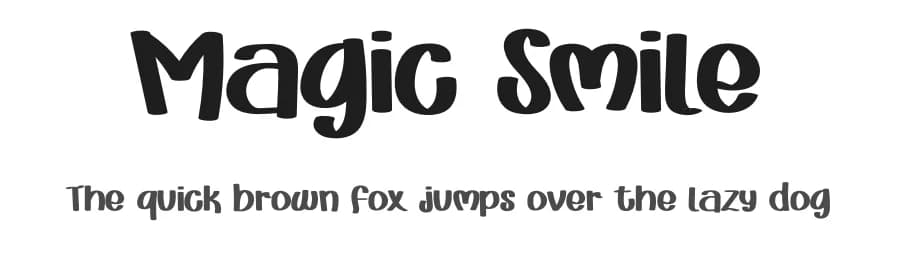 Magic Smile by Eddy Goodboy — Script Handwritten Font