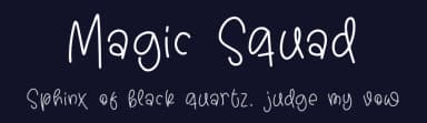 Magic Squad by Subectype & Orenari — Script Handwritten Font — thumbnail 2