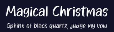 Magical Christmas by Alpaprana Studio — Script Handwritten Font — thumbnail 2