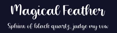 Magical Feather by Balpirick Studio — Script Handwritten Font — thumbnail 2