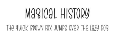 Magical History by Supersemar Letter — Script Handwritten Font — thumbnail 1