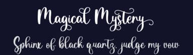 Magical Mystery by Fikryal studio — Script Handwritten Font — thumbnail 2