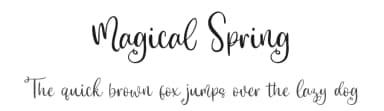 Magical Spring by Sronstudio — Script Handwritten Font — thumbnail 1