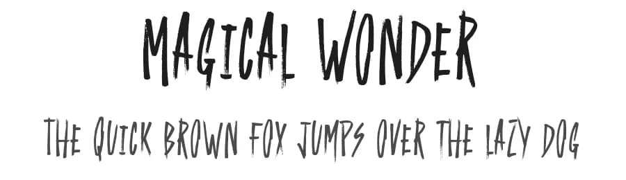 Magical Wonder by JSH creates — Script Handwritten Font