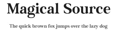 Magical Source by Java Pep — Serif Font — thumbnail 1