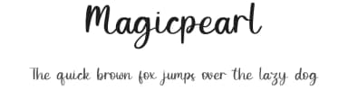 Magicpearl by Qwrtype Foundry — Script Handwritten Font — thumbnail 1