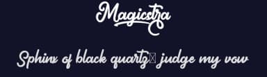 Magicstra by NihStudio — Script Handwritten Font — thumbnail 2