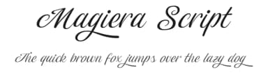 Magiera Script by The Trending Fonts — Script Handwritten Font — thumbnail 1