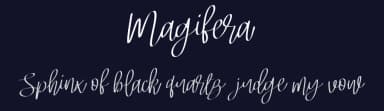 Magifera by Vunira Design — Script Handwritten Font — thumbnail 2