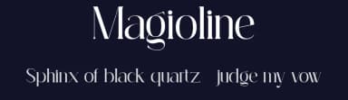 Magioline by Muksal Creative — Serif Font — thumbnail 2