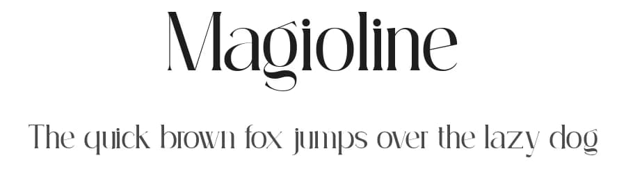 Magioline by Muksal Creative — Serif Font