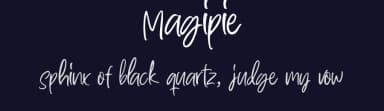 Magipie by Rillatype — Script Handwritten Font — thumbnail 2
